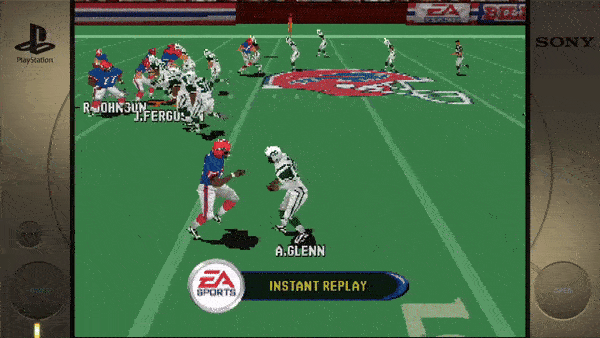 ```R.JOHNSON J.FERGUSON A.GLENN EA SPORTS INSTANT REPLAY ```