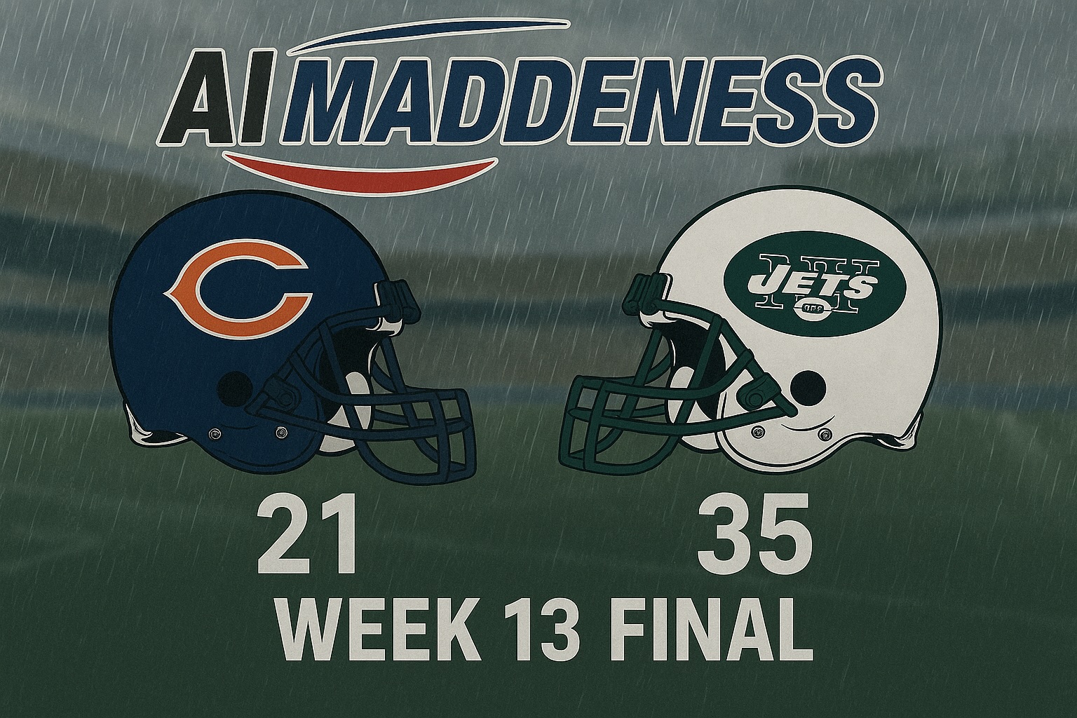 AI MADDENESS

21 - 35

WEEK 13 FINAL