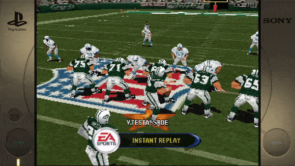 - PlayStation - EA SPORTS - V. TESTAVERDE - INSTANT REPLAY